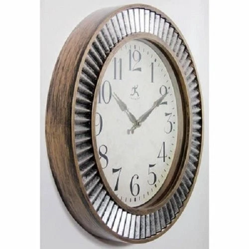 Reloj de Pared Rústico Moderno Granja Campo Cocina Cabaña Plástico Steampunk 16" Foto 2 de 4