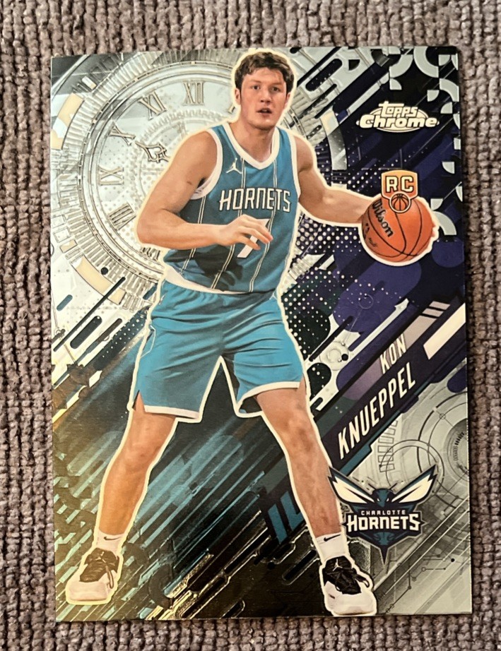 2025-26 Topps Chrome NBA Go Time Kon Knueppel (RC)