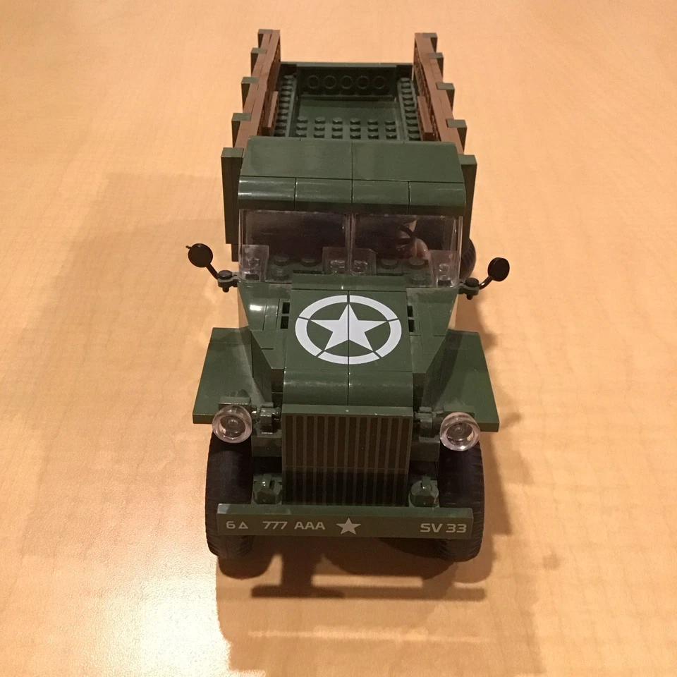 Camión de transporte COBI 2378 - GMC CCKW 353 - incompleto - vendedor de EE. UU. Foto 3 de 4