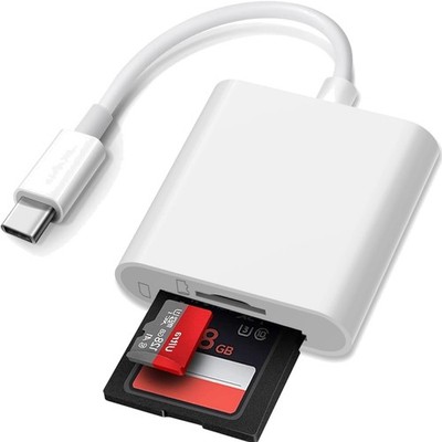 SD Kartenleser USB C Adapter Kartenlesegerät Speichererweiterung 2 in 1