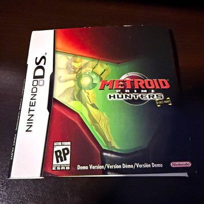 Nintendo DS 5 Game Bundle - Metroid first hunt, Snood 2, 2 Shrek games, Herbie