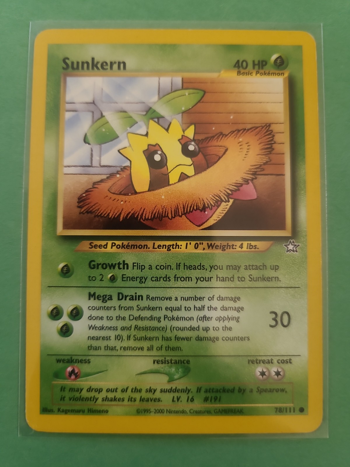 Sunkern 78/111 Neo Genesis Regular