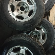 Set Of 4 6 Lug 22575r 16 Rims And Tires Set Of 4 6 Lug 22575r 16 Rims And Tires