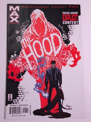 The Hood #1 (Marvel MAX, 2002) FN/VF 1st Appearance Parker Robbins