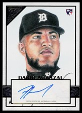 2020 Topps Gallery #42 Dario Agrazal Rookie Autograph