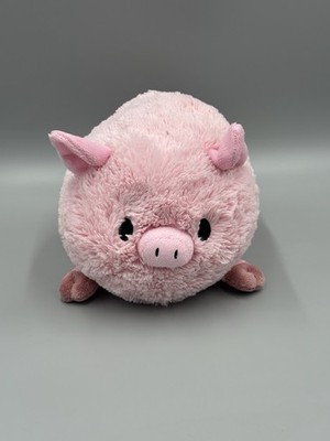 Squishable Pig Piggy Pink Plush 10  Stuffed Animal Curly Tail