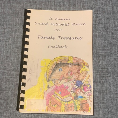 #ad Baton Rouge Louisiana Cajun Creole Spiral Cookbook St Andrews#x27;s United Methodist $50.00