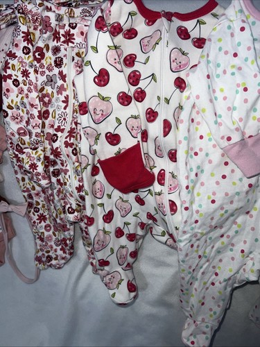Lot Baby Girl Sz Newborn 11 Pieces Including Sleepers - Bild 8 von 8