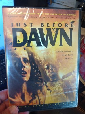 Just Before Dawn - The Nightmare just began (DVD, 2005, 2-disc) George Kennedy