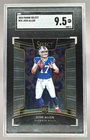 3608712 Josh Allen 2018 Panini Select #24 Rookie RC Concourse SGC 9.5