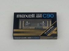 MAXELL UDXL II C90 UD XLII Blank Audio Cassette Tape New Sealed