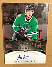 2018-19 Miro Heiskanen Exquisite Collections Rookies Auto RC Auto 135/199 Dallas