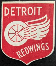 1934 Beehive Detroit Red Wings National Hockey League Premium Patch NHL
