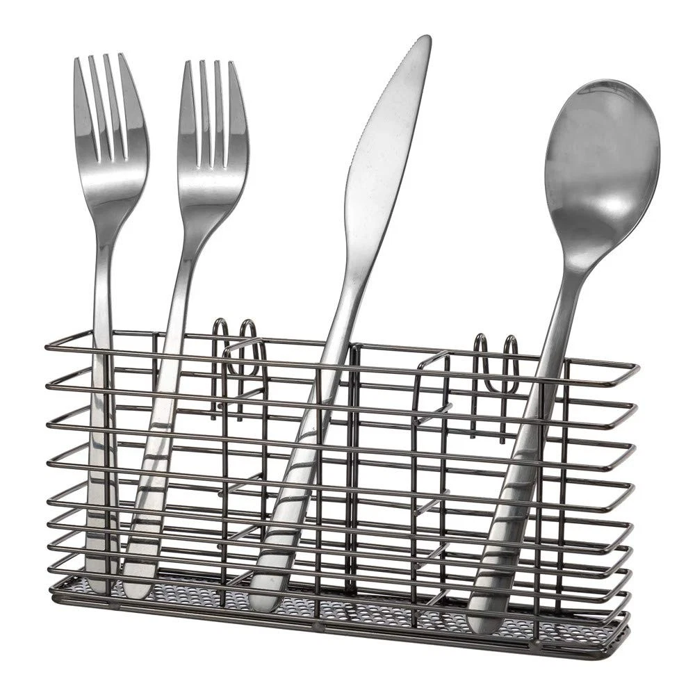 Stainless Steel Utensil Drying Rack Silverware Holder for Dish Rack, Hanging ...