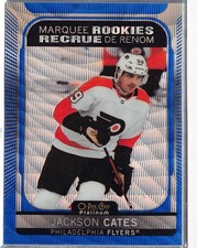 2021-22 O-Pee-Chee Platinum Blue Surge #257 Jackson Cates