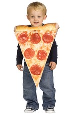 Brand New Yummy Food Lil Pizza Slice Toddler Costume