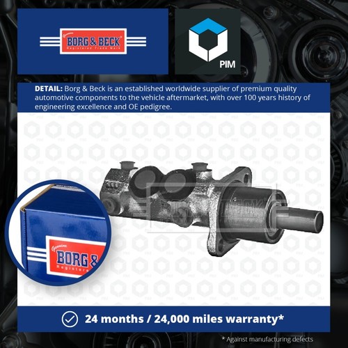 Brake Master Cylinder BBM4281 Borg & Beck 1H1611019B 357611019A 357611019B New