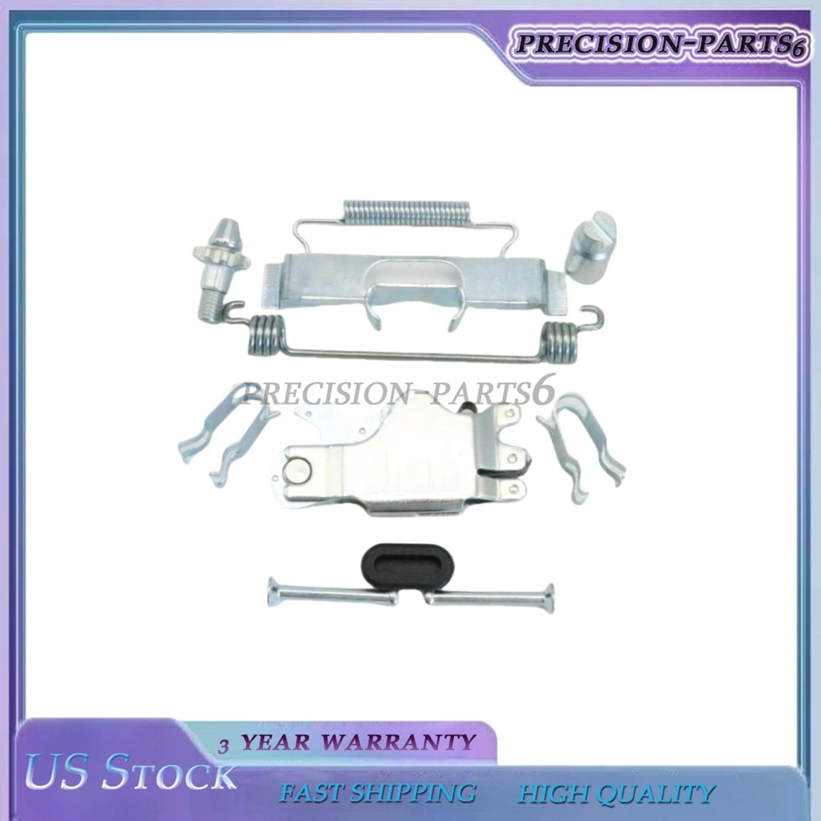 Parking Brake Shoes & Accessory Fastener Kits Fit Maserati Ghibli Quattroporte/