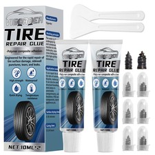 Tire Repair Glue, Rubber Cement for Sidewall Fixes, Suitable for Car, Motorcy...