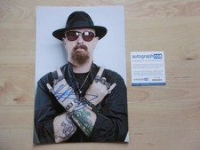 Rob Halford "Judas Priest" autograph signed 20x30 cm photo ACOA