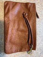 Bill Amberg Leather Wrist Purse