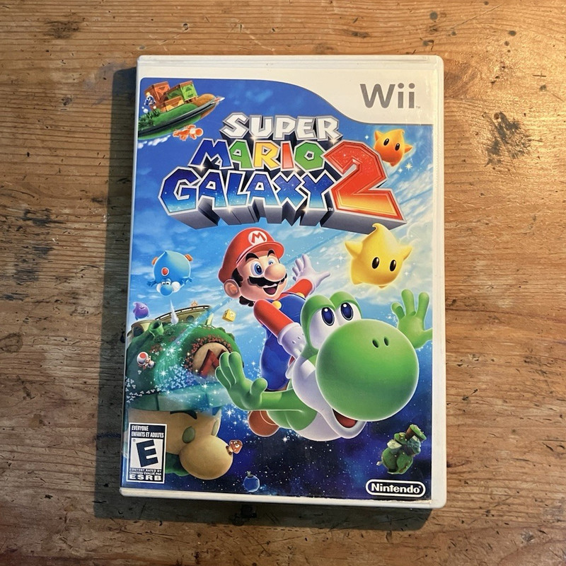 Nintendo Super Mario Galaxy 2 Nintendo Wii 2010 Complete Manual Multiplayer NTSC