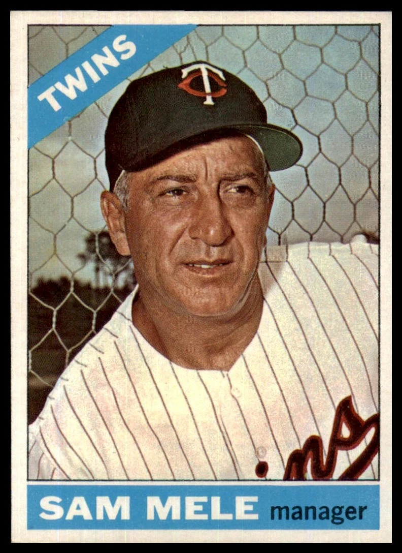 1966 Topps Set Break Sam Mele #3 Ex-ExMint Combine Shipping