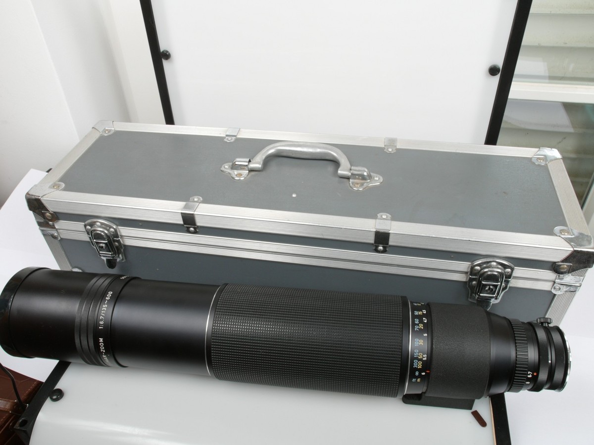 Pentax SMC TAKUMAR ZOOM 135-600mm f6,7 f Minolta AF Sony alpha + 