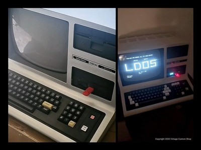 Ultra Rare TRS-80 Model III 48k Gotek Vintage Custom Shop Computer