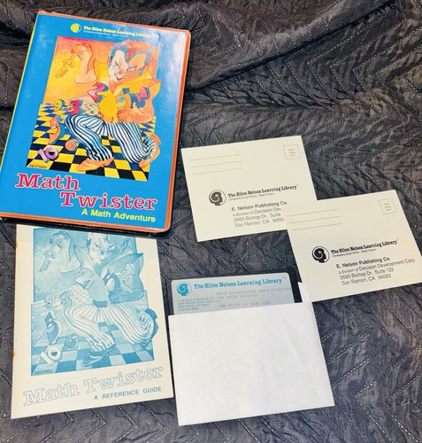 Mind Twister Math Grades 3-6 2008 Scholastics Edmark Riverdeep CD-Rom - Afbeelding 5 van 7