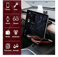 Under Screen Storage Organizer - Compatible with Tesla Model 3Y 2017-2023