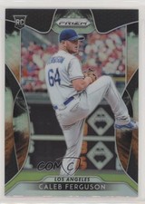 2019 Panini Prizm Tier II Cosmic Haze Prizm Caleb Ferguson #128 g9j