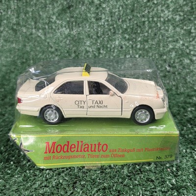 Eurasia Toys Modellauto #378 Mercedes-Benz City Taxi Tag und Nacht Germany