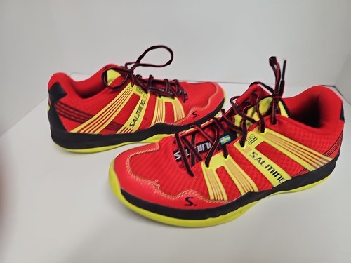 Salming Red Yellow Mens 8.5 Shoe