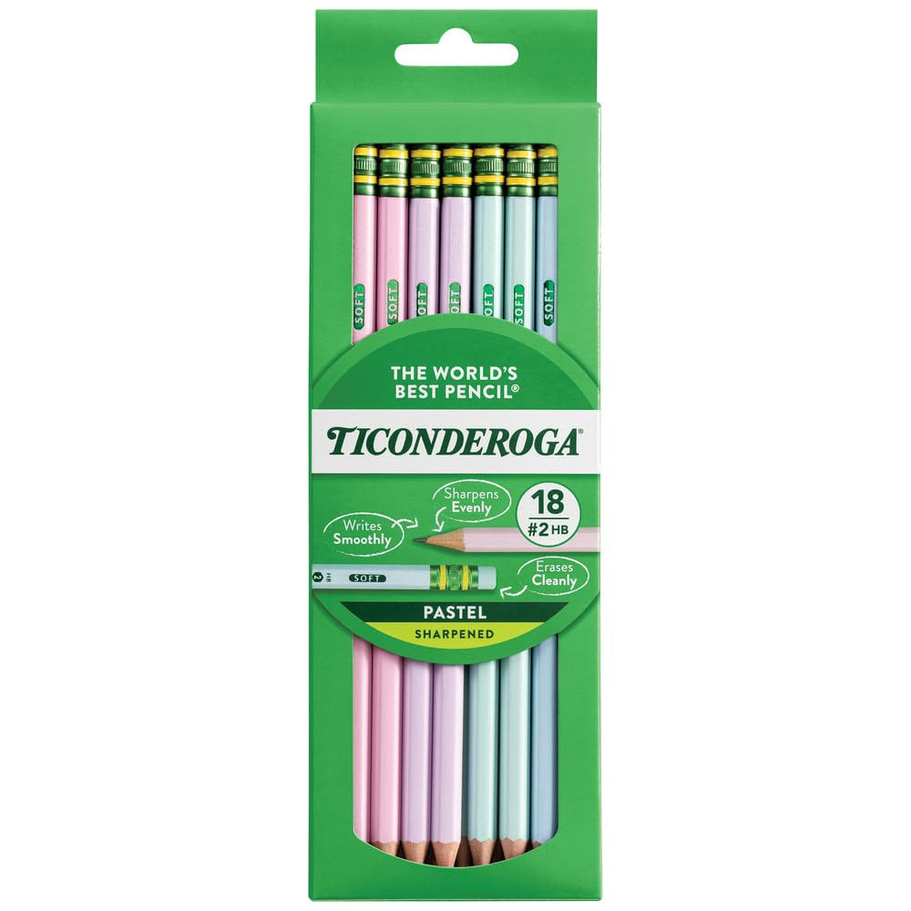 S 18 Count With Erasers Pre Sharpened