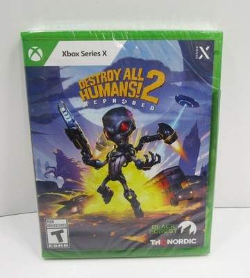 DESTROY ALL HUMANS! 2 REPROBED Xbox Series X Game - NEW Factory Sealed