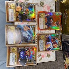 Very Rare Dress Card ACE Luffy Zoro Sanji Data Carddass
