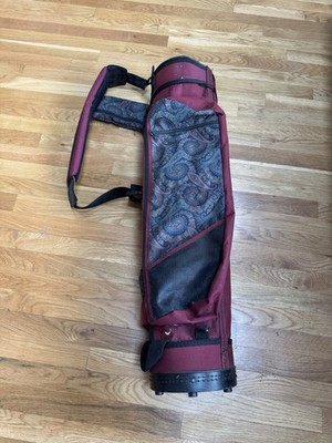 Vintage Paisley 3-Way Golf Cart Spaulding 1990s Y2K