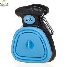 Portable Dog Pooper Scooper with Bags Pet Waste Pickup Tool Clip Portable Dog