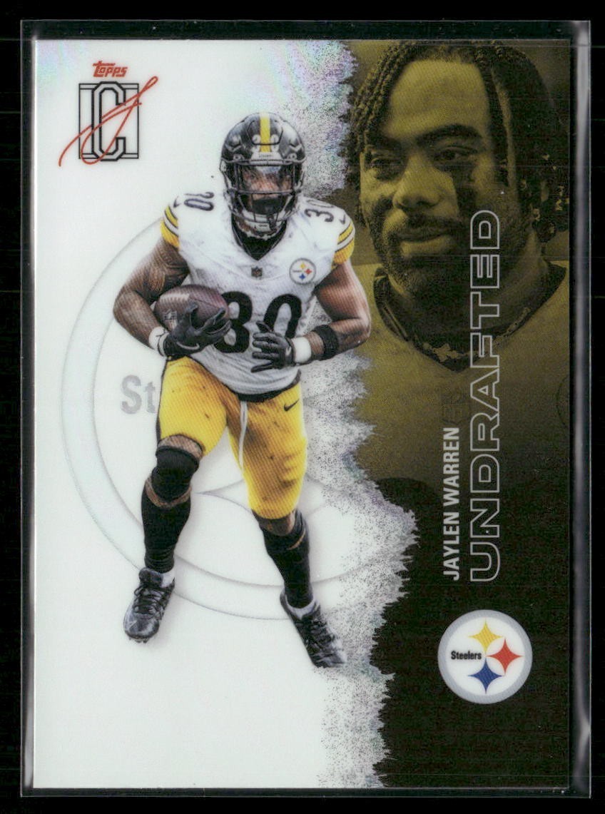 2025 Topps Signature Class - Jaylen Warren #45 Chrome