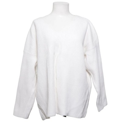 Marc O'Polo, Strickpullover, Größe: L, Weiß, Baumwolle, Einfarbig #rzz