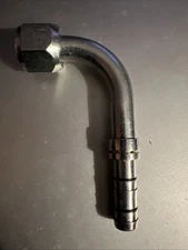 Eaton EZ Clip System 90 Degree Fitting FJ5985-1010S. 7/8-14. 5/8” EZ Clip Barb.