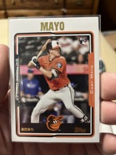Coby Mayo 2025 Topps Archives Design Variation RC #231 Orioles