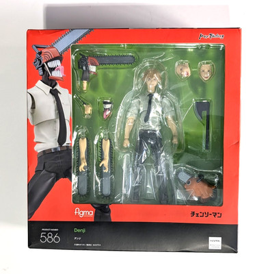 Max Factory Figma Chainsaw Man Denji Action Figure #586 - New Open