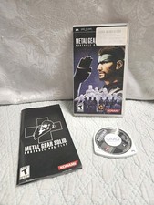 Metal Gear Solid Portable Ops Plus Game (Sony PSP)  COMPLETE & TESTED