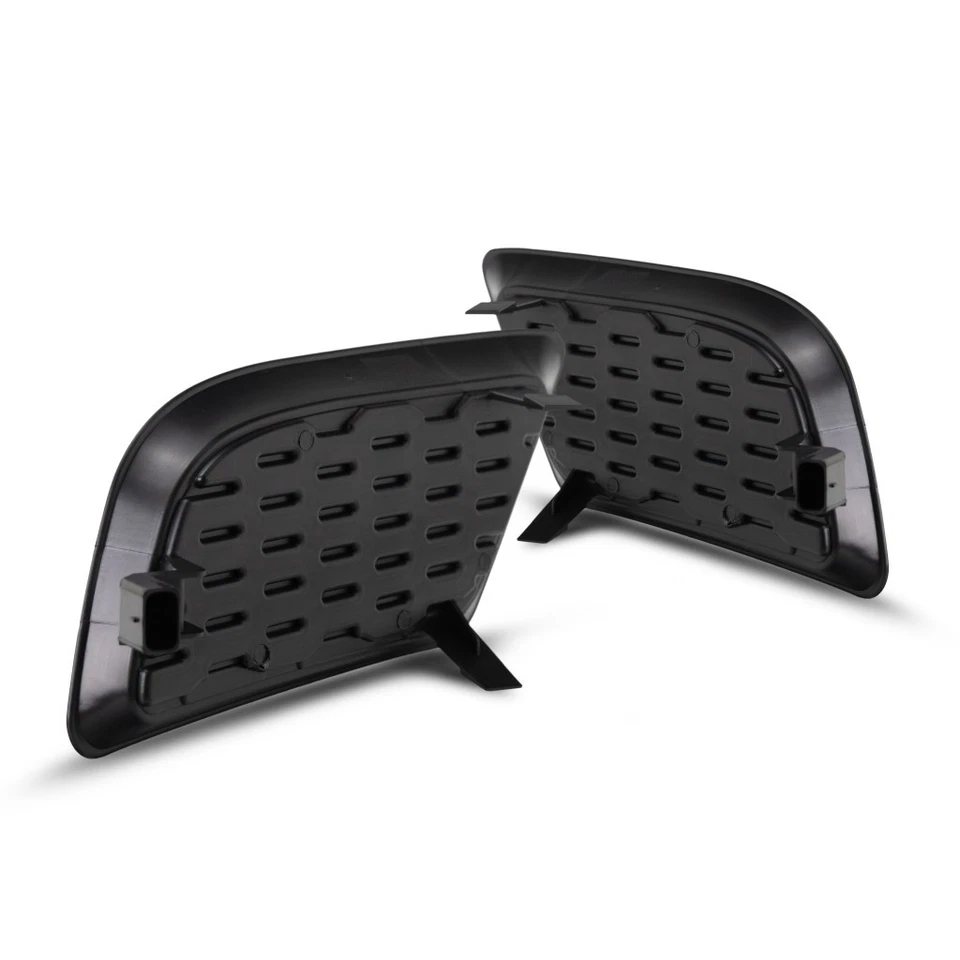 For Dodge Charger Fog Light Cover 2011-2014 Driver & Passenger Pair Black Foto 3 de 4