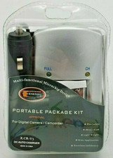 Portable Package Kit for Digital Cameras and Camcorders Cr-V3 DC Auto Charger