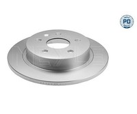2 St. Bremsscheibe Meyle 6155230011/PD Hinterachse FüR Opel