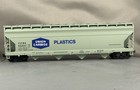 Athearn - Union Carbide - 55' Covered Hopper + Wgt # 55227 w/Kadees — photo 3