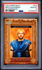 2023 UD UD PORTRAITS #P34 NIKITA KUCHEROV PSA 10